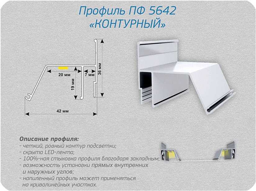 Парящий натяжной потолок своими руками
