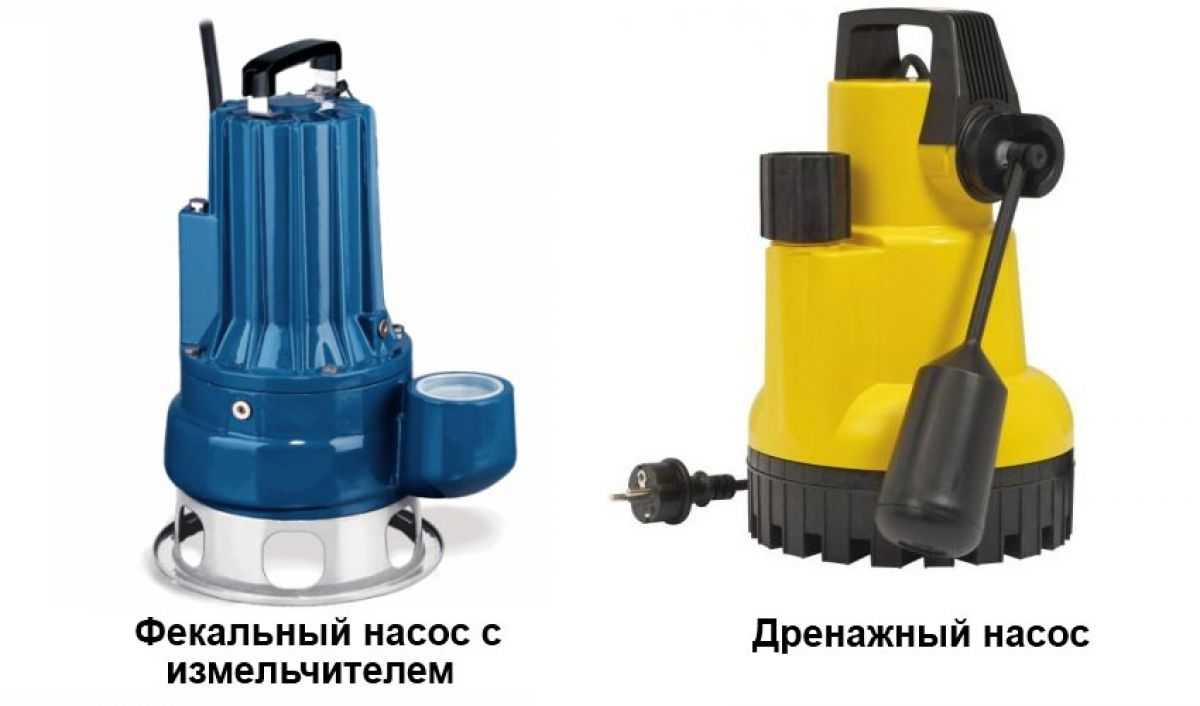 Фекальный насос с измельчителем для туалетов и выгребных ям