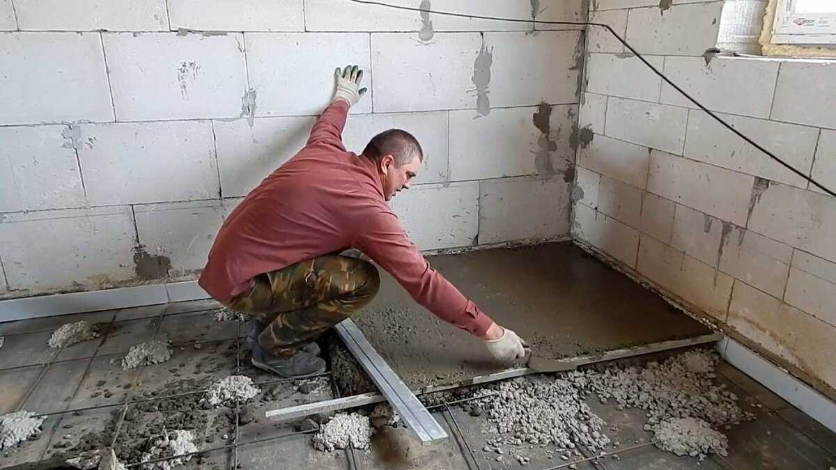 Как залить пол в гараже своими руками?