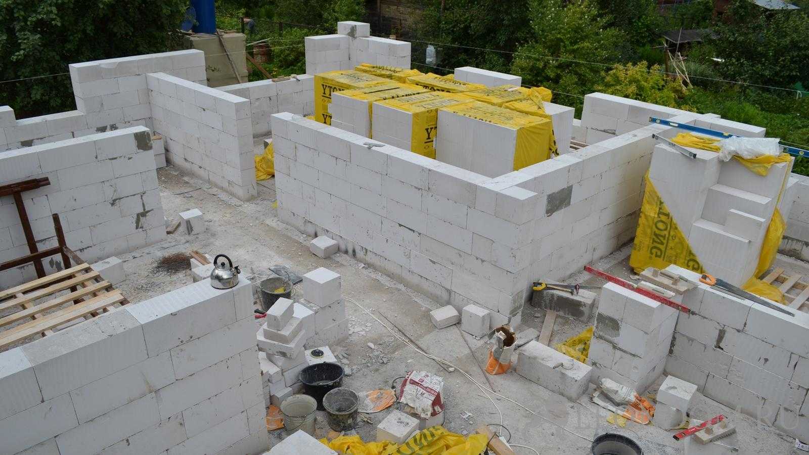 Дом из газобетона своими руками: поэтапное строительство