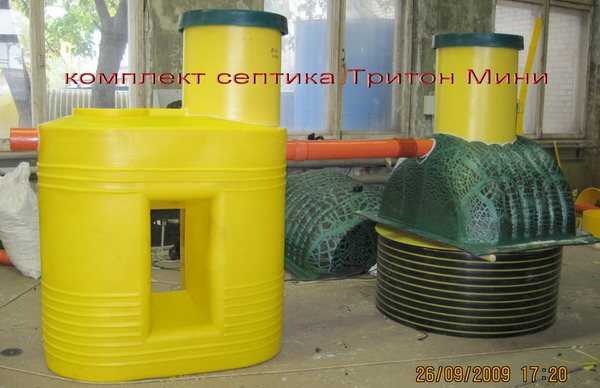 Обзор септика тритон: описание, устройство, характеристики и монтаж