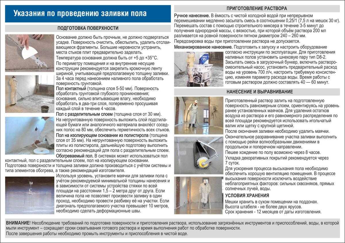 Наливной пол своими руками — советы и рекомендации как правильно, быстро и просто построить наливной пол