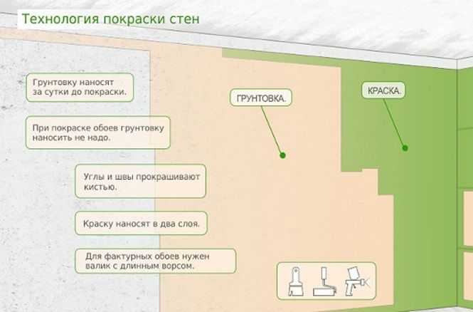 Нужно ли грунтовать стены перед покраской: нужна ли грунтовка