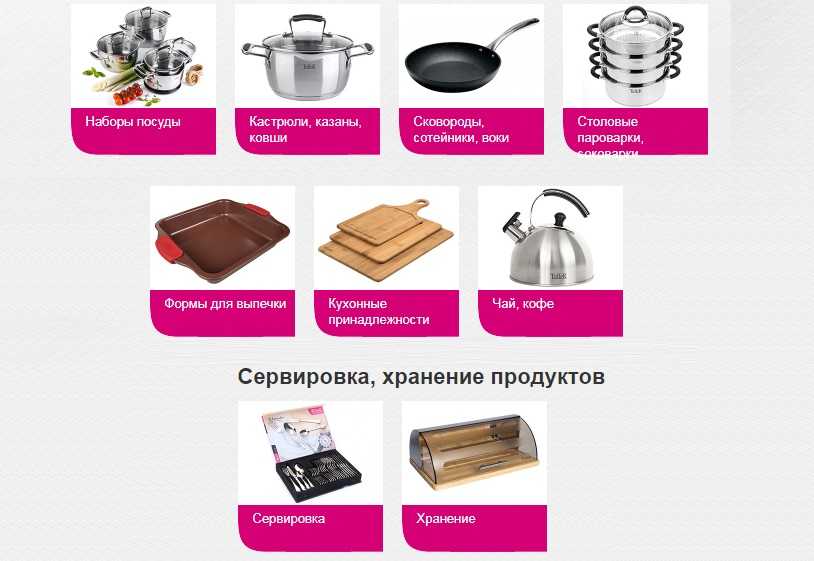 Обзор видов посуды по назначению и материалам изготовления