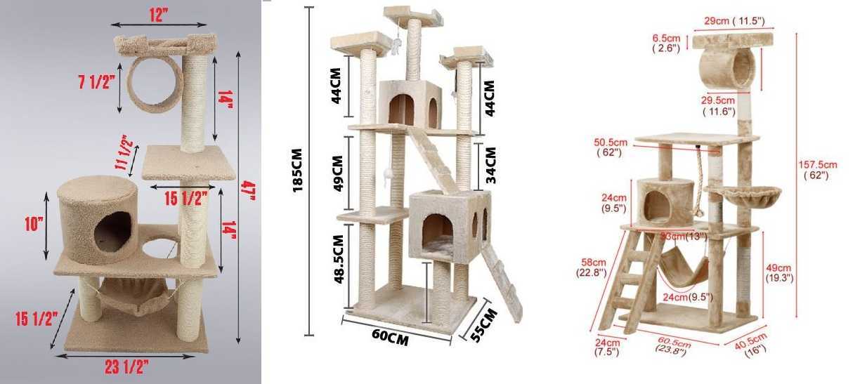 Как сделать домик для кошки или кота, как выбрать конструкцию, размеры, материалы Фото разных кошачьих комплексов, требования к ним