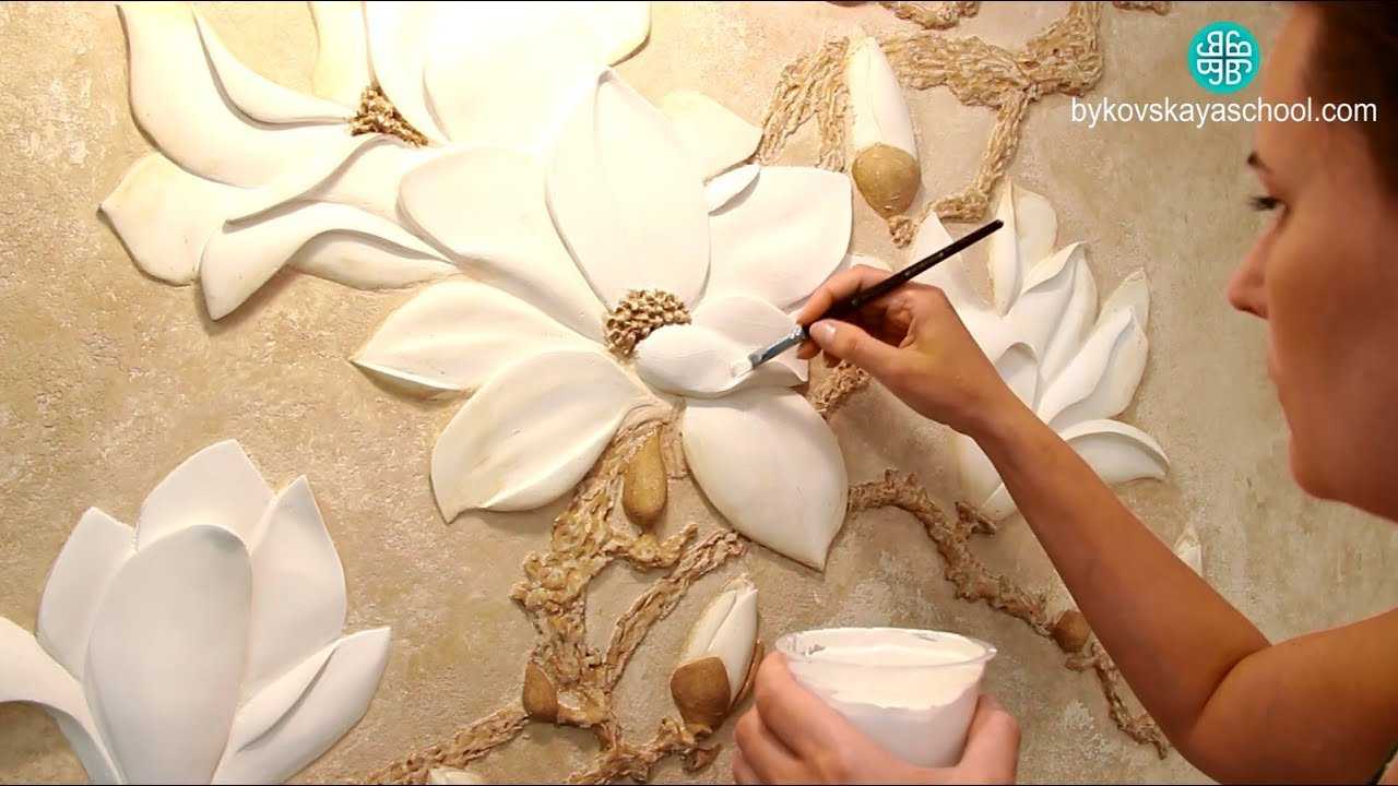 Лепнина на стенах своими руками
