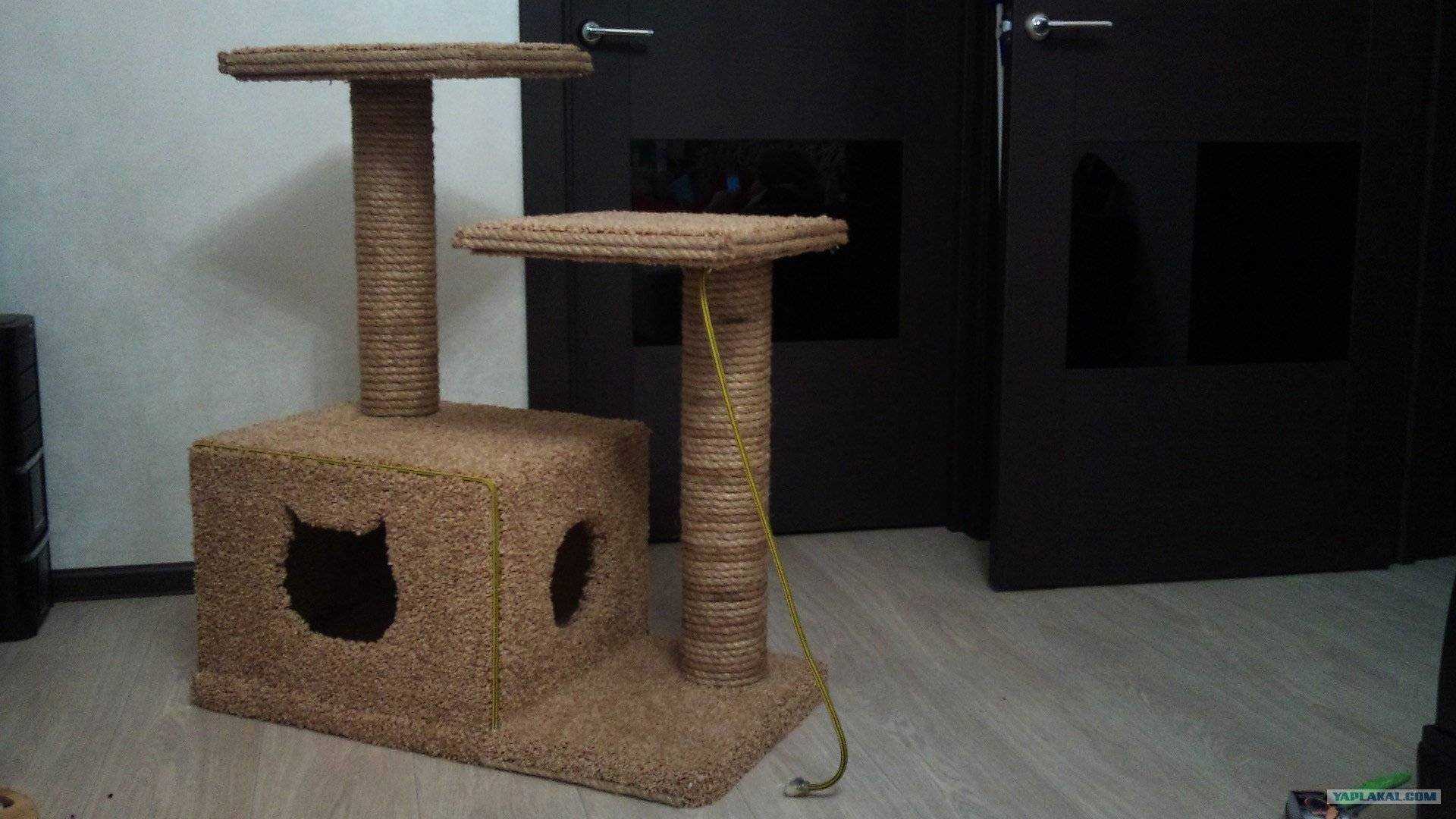 Как сделать домик для кошки своими руками — 110 фото оригинальных идей и решений. советы по выбору и применению подручных материалов