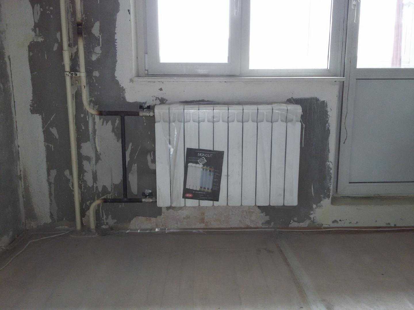 Как перенести радиатор отопления на другую стену? - строительство просто